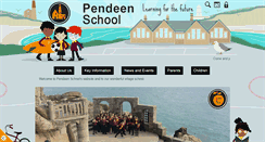 Desktop Screenshot of pendeenschool.com